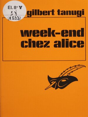 cover image of Week-end chez Alice